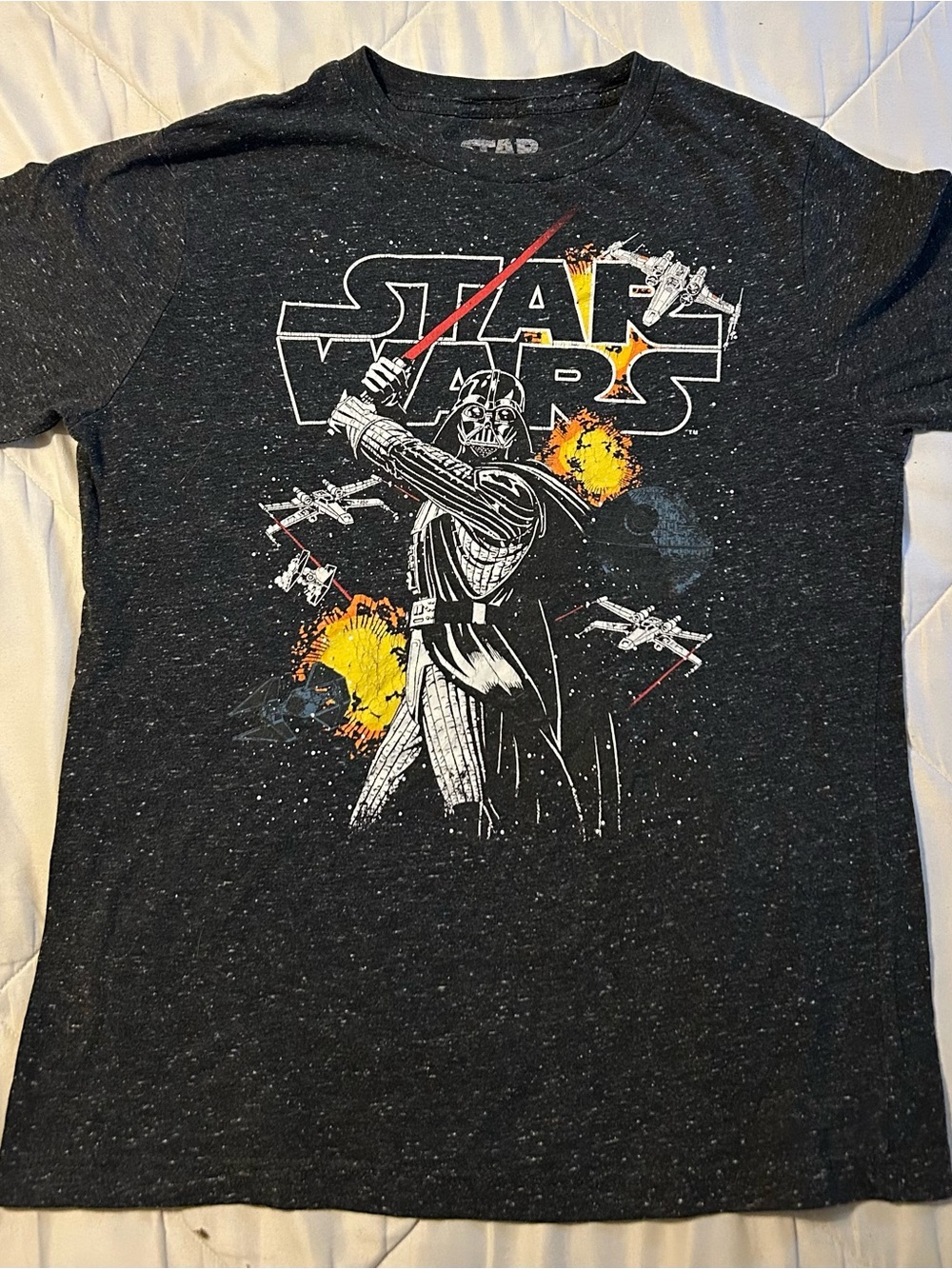 Star Wars Boys Graphic Tees- Black Set of 4 Shirts